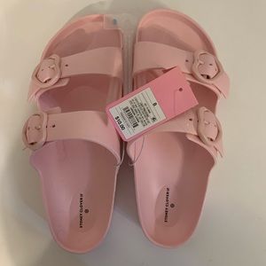 💗 NWT Stoney Clover Lane x Target Pink Sandals